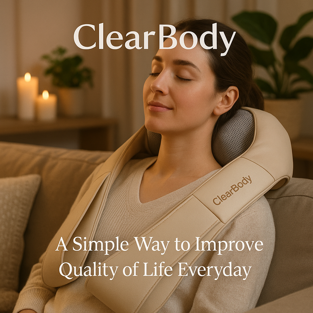 CLEARBODY - Hot Compress Shoulder And Neck Massager