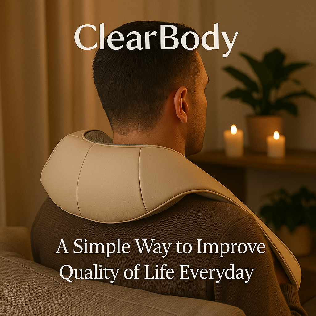 CLEARBODY - Hot Compress Shoulder And Neck Massager