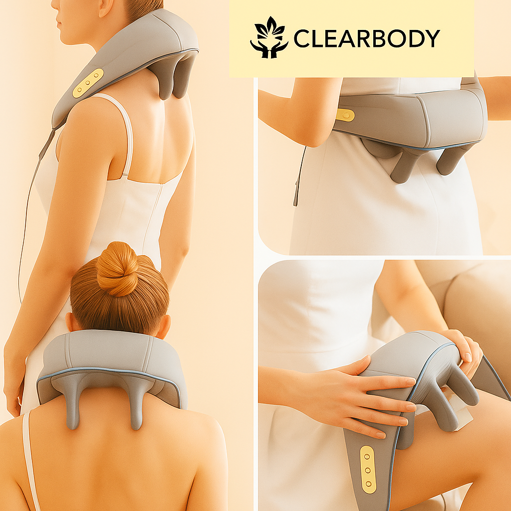 CLEARBODY - Hot Compress Shoulder And Neck Massager